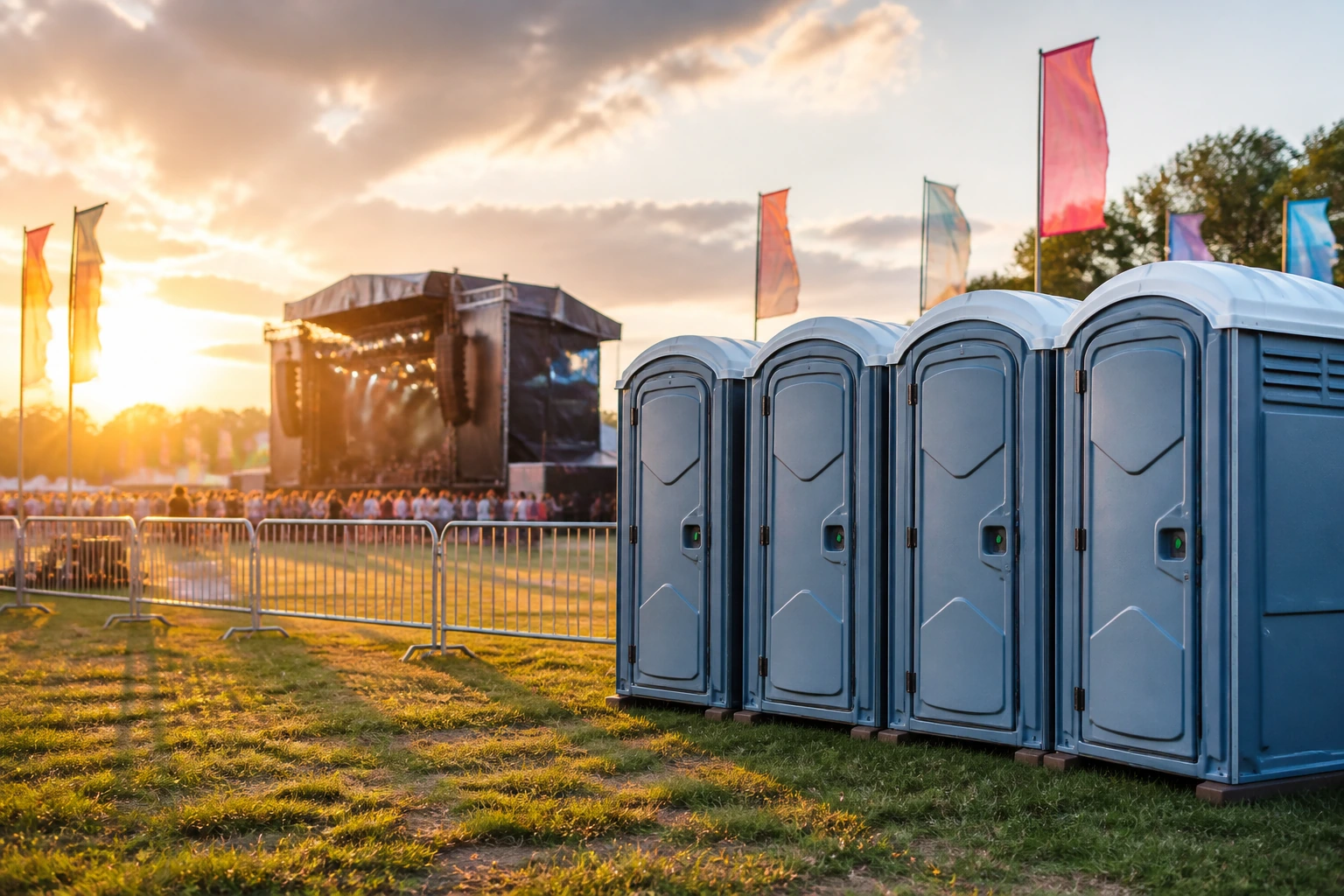 Portable restroom rental planning for Calera, AL